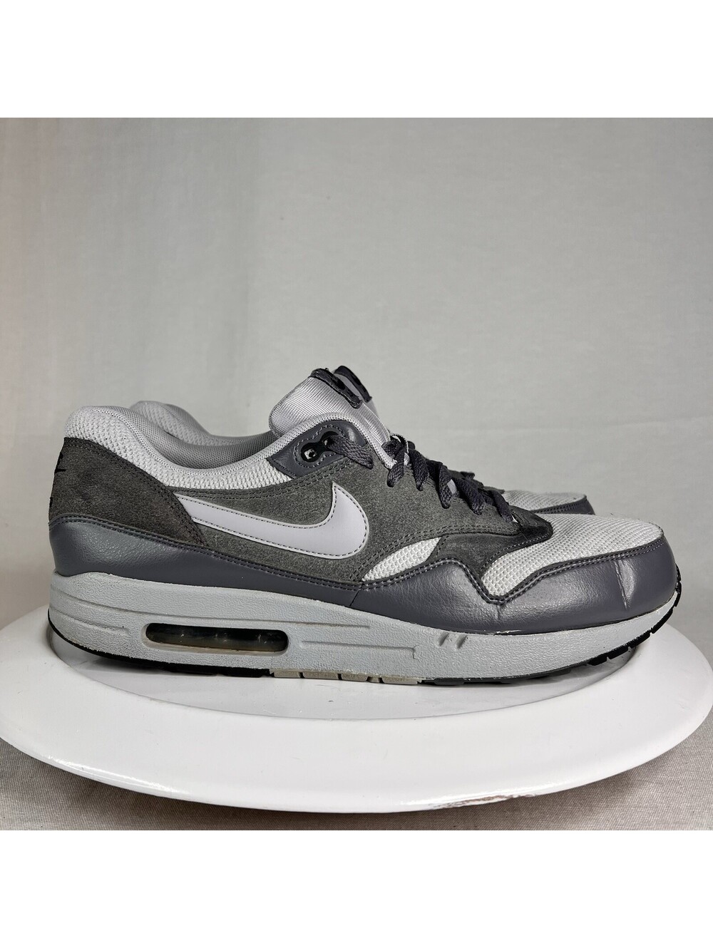Nike Air Max 1 Essential Wolf Grey/Dark Grey Men’s Size 13